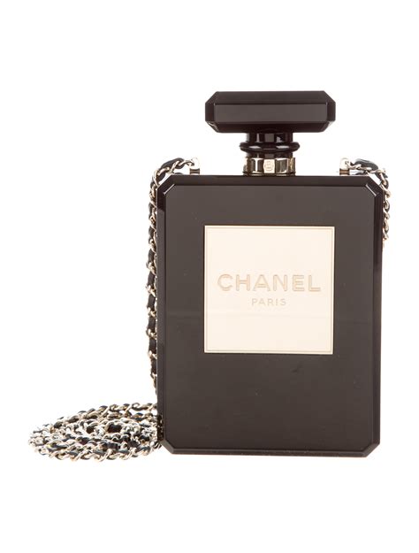 chanel perfume bottle chain bag|most popular Chanel bag.